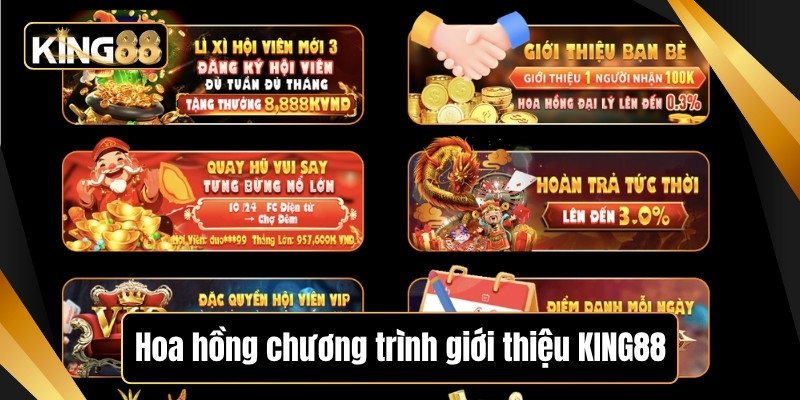 KING88 🎖️ Cá Cược Đẳng Cấp Thượng Lưu - Uy Tín - Minh Bạch 53 Hoa hồng chương trình giới thiệu KING88